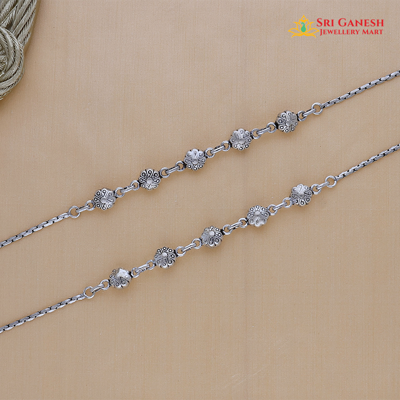 Melina Anklet(92.5 silver)