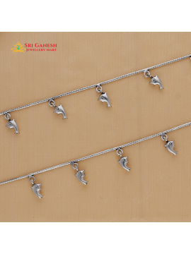 Wilda Anklet(92.5 silver)