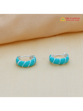 Aqua Hoop Stud