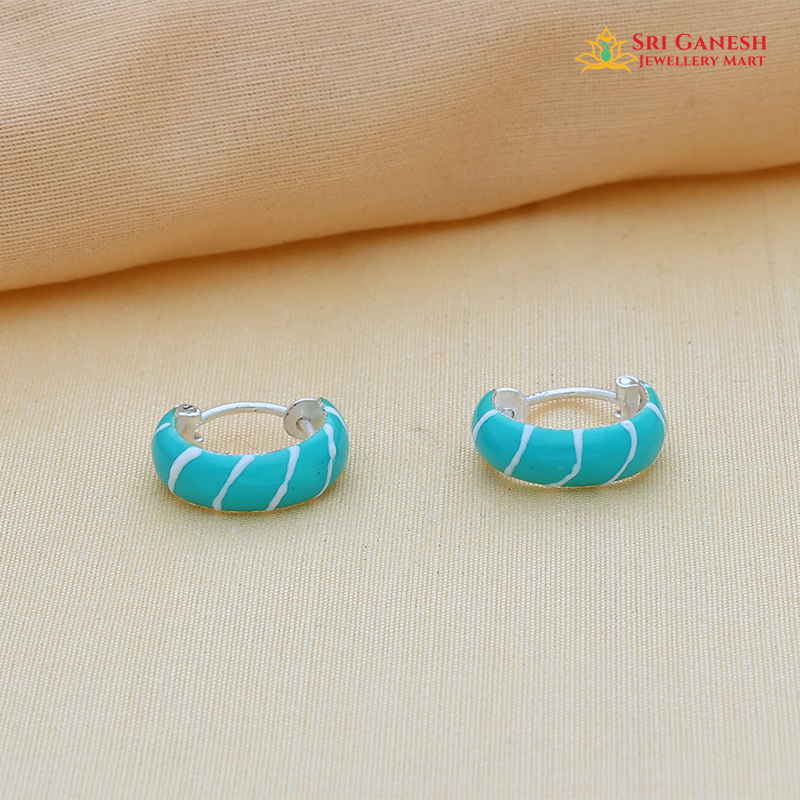 Aqua Hoop Stud