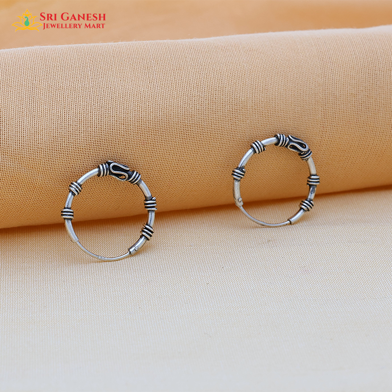 Tribal Hoop Stud