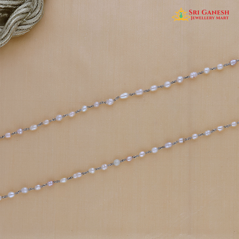 Lars Pearl Anklet(92.5 silver)