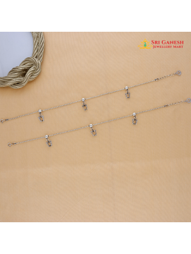 Mira Anklet(92.5 silver)