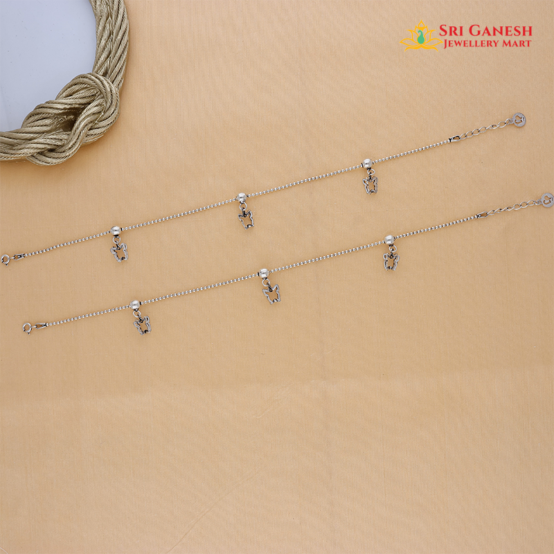 Mira Anklet(92.5 silver)