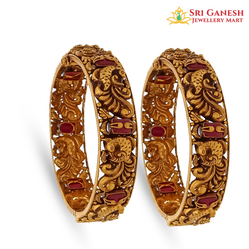 Kanishka Antique Bangles