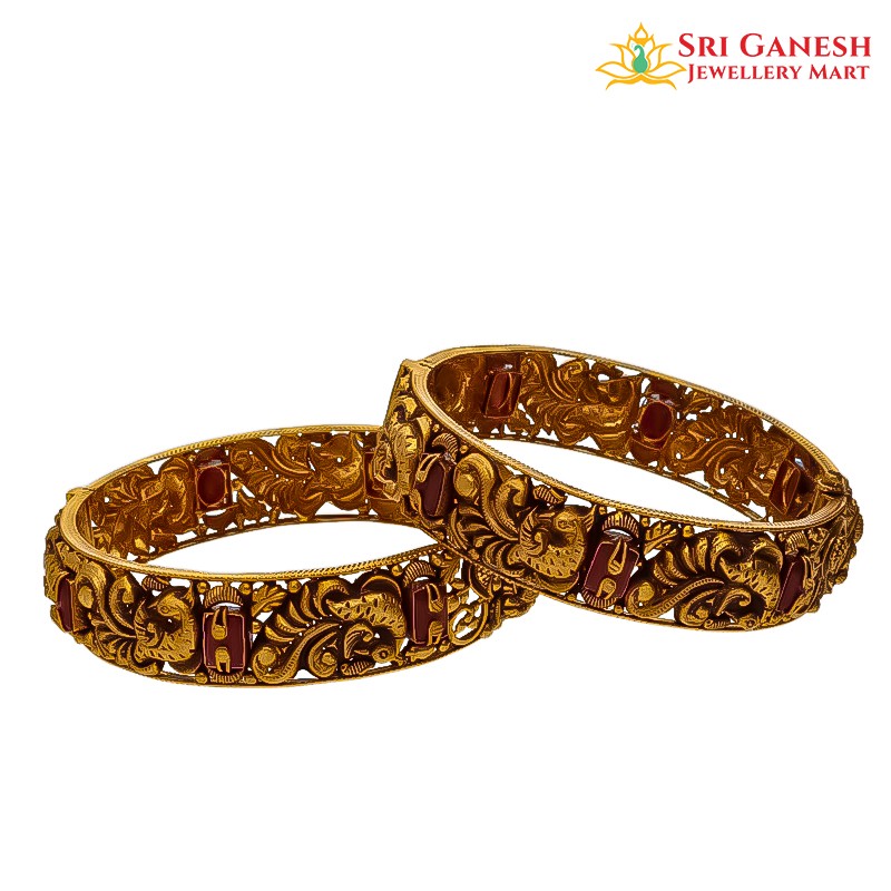 Kanishka Antique Bangles