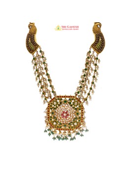 Lochna Kundan Long Bridal Haram