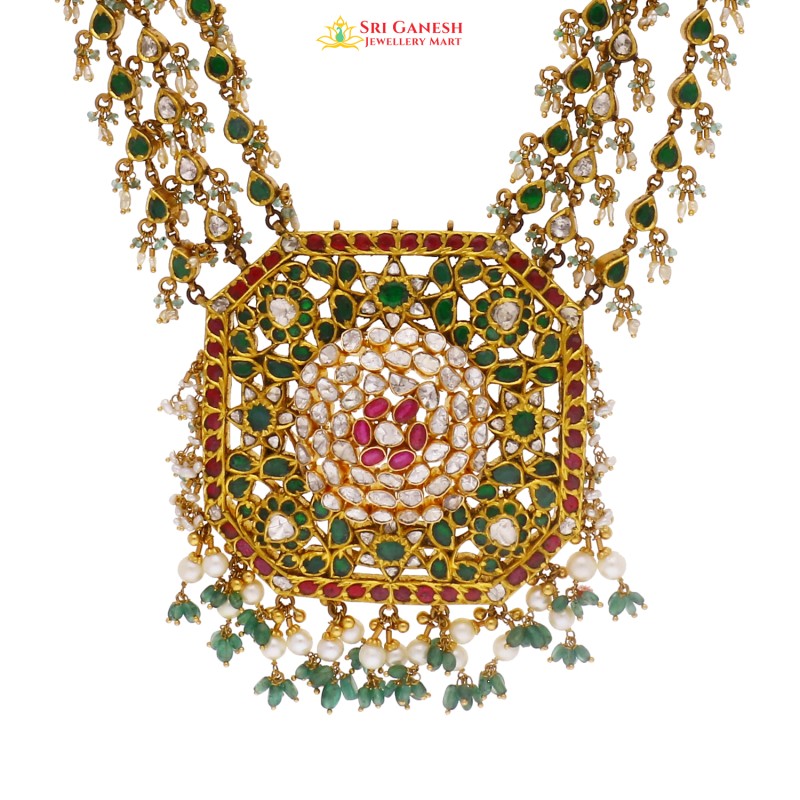 Lochna Kundan Long Bridal Haram