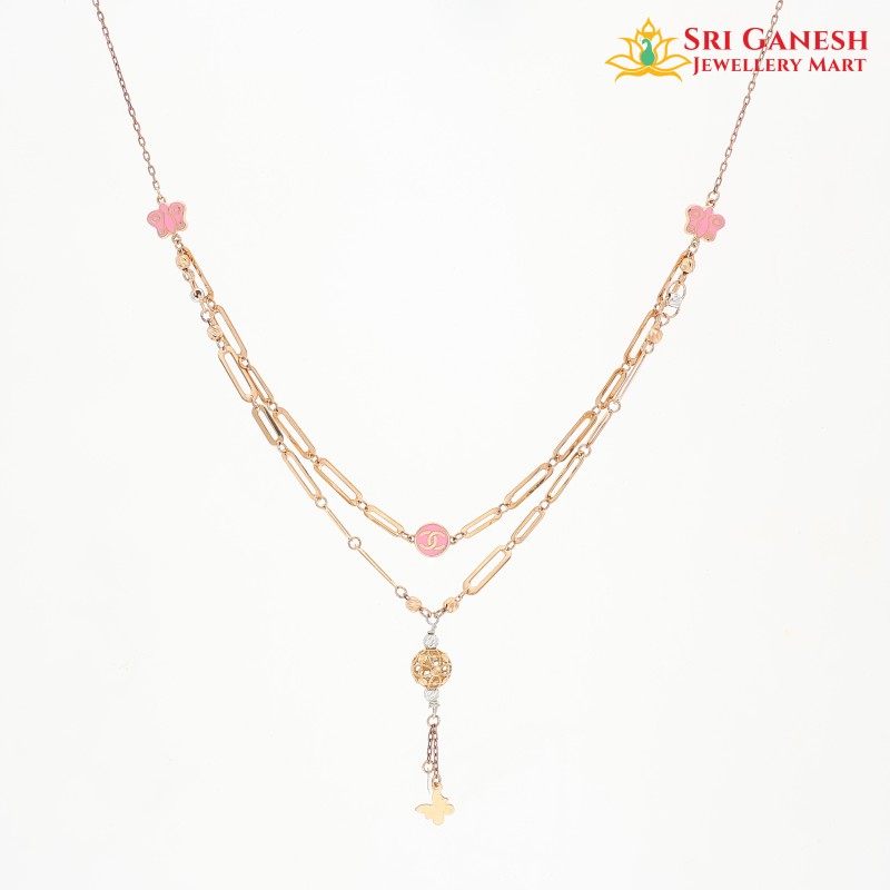 Trien Rose Gold Chain