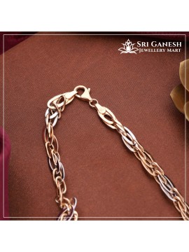 Crecy Rose Gold Chain