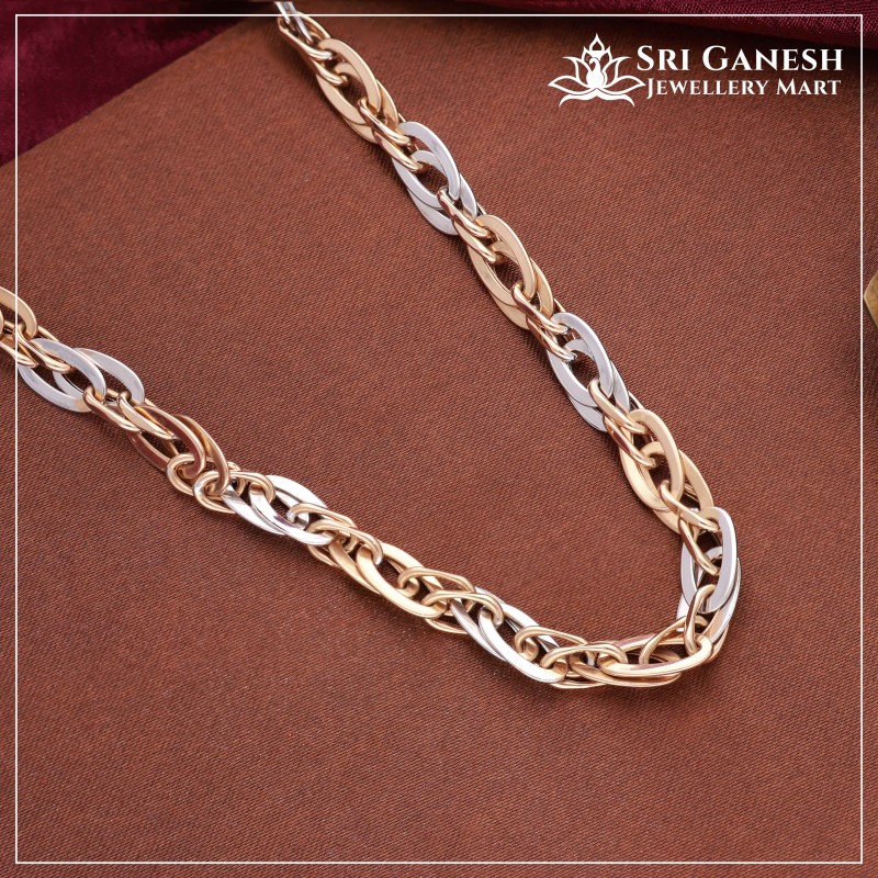 Crecy Rose Gold Chain