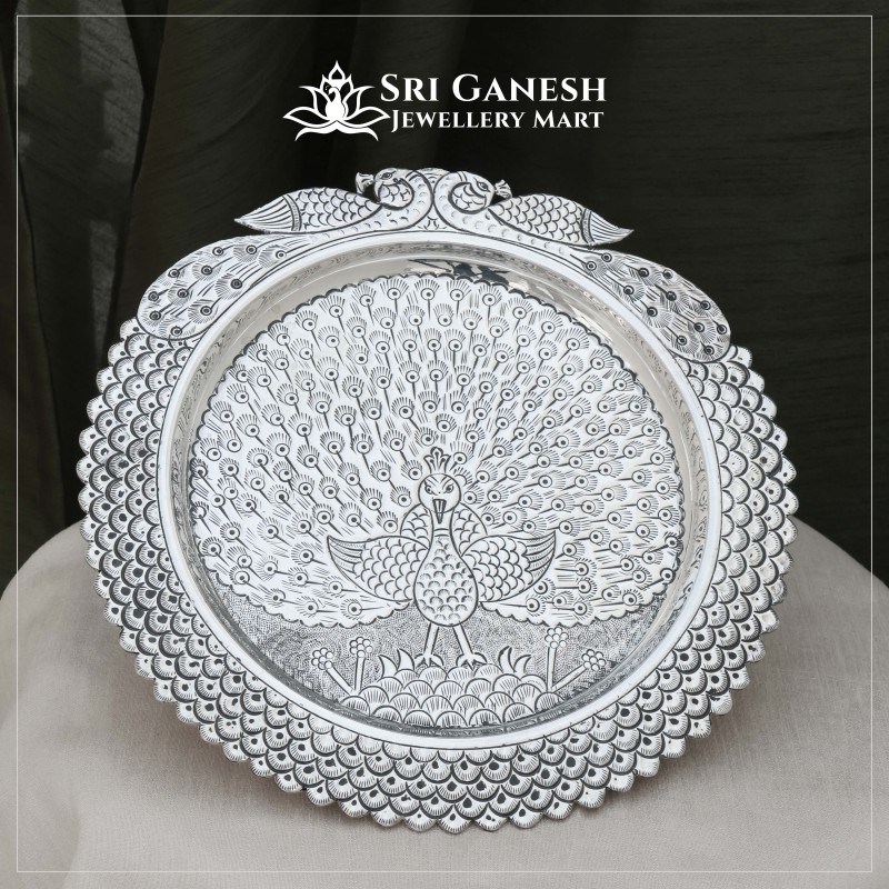 Parish Silver Antique Tray