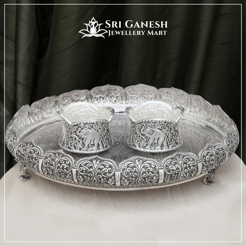 Kanishka Antique Tray Set