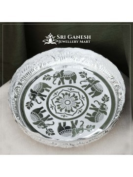 Prathiksha Silver Tray