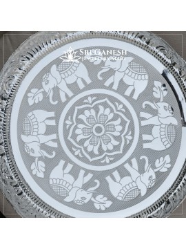 Prathiksha Silver Tray