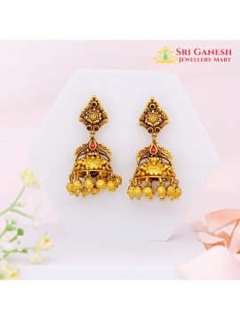 Feathered Jhumki