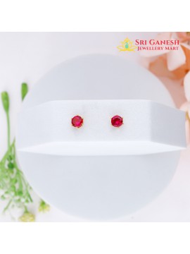 Tie pin Ruby Stud