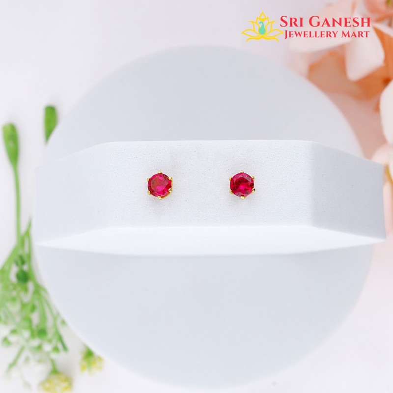 Tie pin Ruby Stud