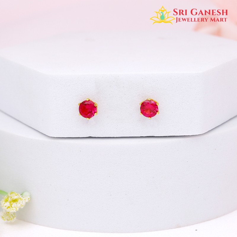 Tie pin Ruby Stud