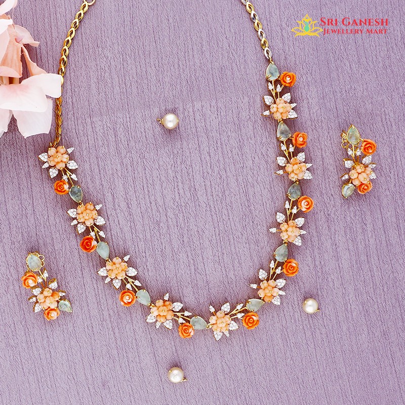 Jasvi Diamond Necklace