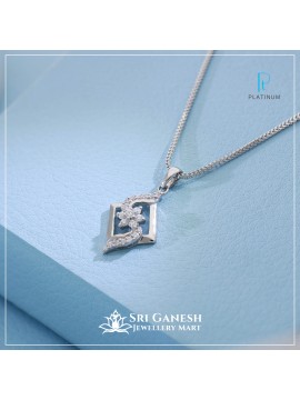 Jessica Platinum Pendant