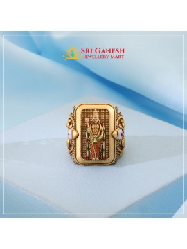 Lord Murugan Men's Ring