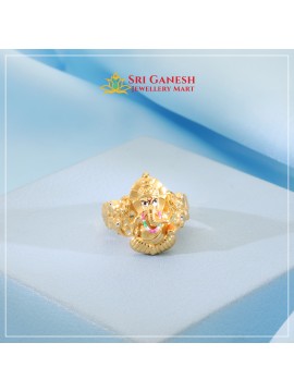 Sri Ganesh Men's Ring