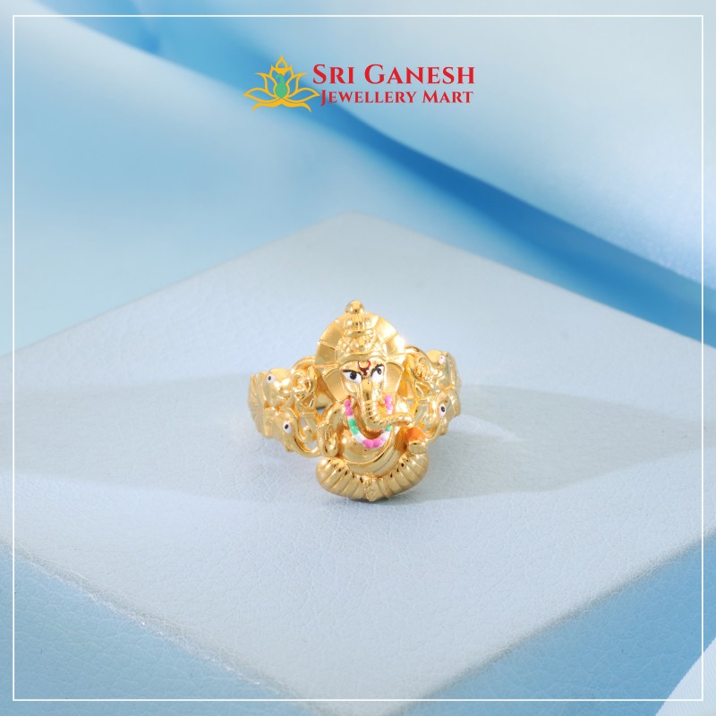 Sri Ganesh Men's Ring