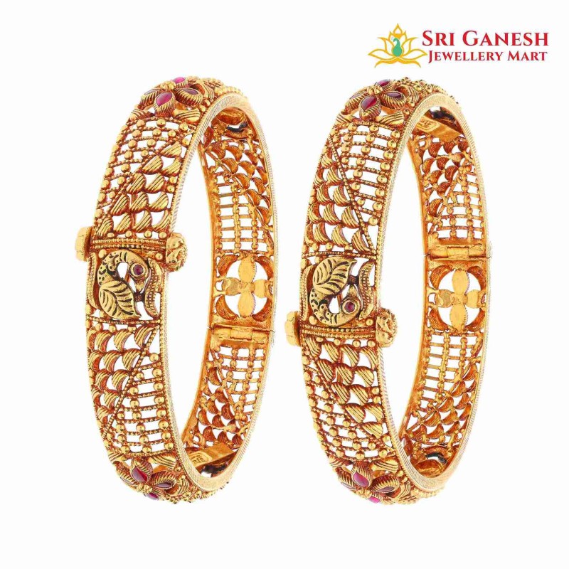 Decorative Pair Bangles