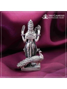 Murugan Silver Idol