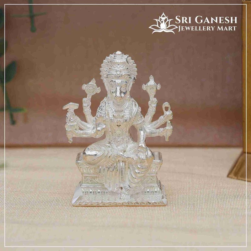 Samayeshwari Silver Idol