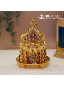 Ganapathi Silver Kum Kum Box