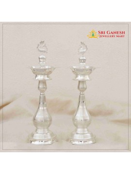 Annapakshi Silver Lamp