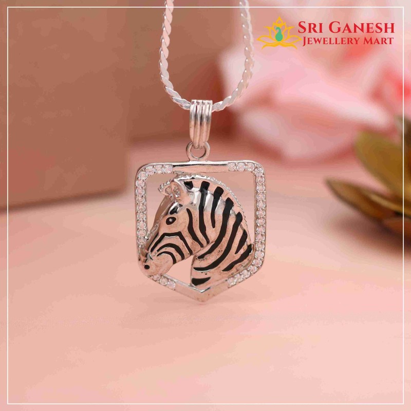 Zebra Pendant