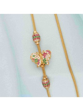 Single Butterfly Mugappu Chain