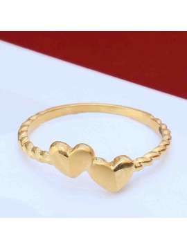 Double Heart Ring