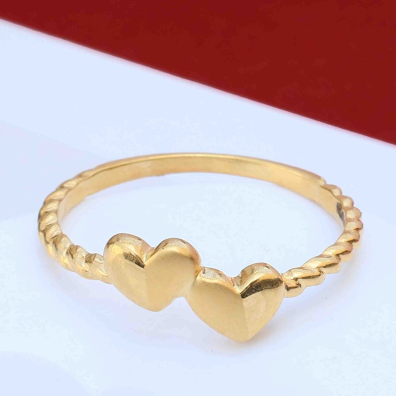 Double Heart Ring