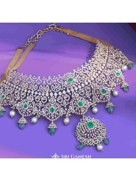 Chamila Diamond Necklace