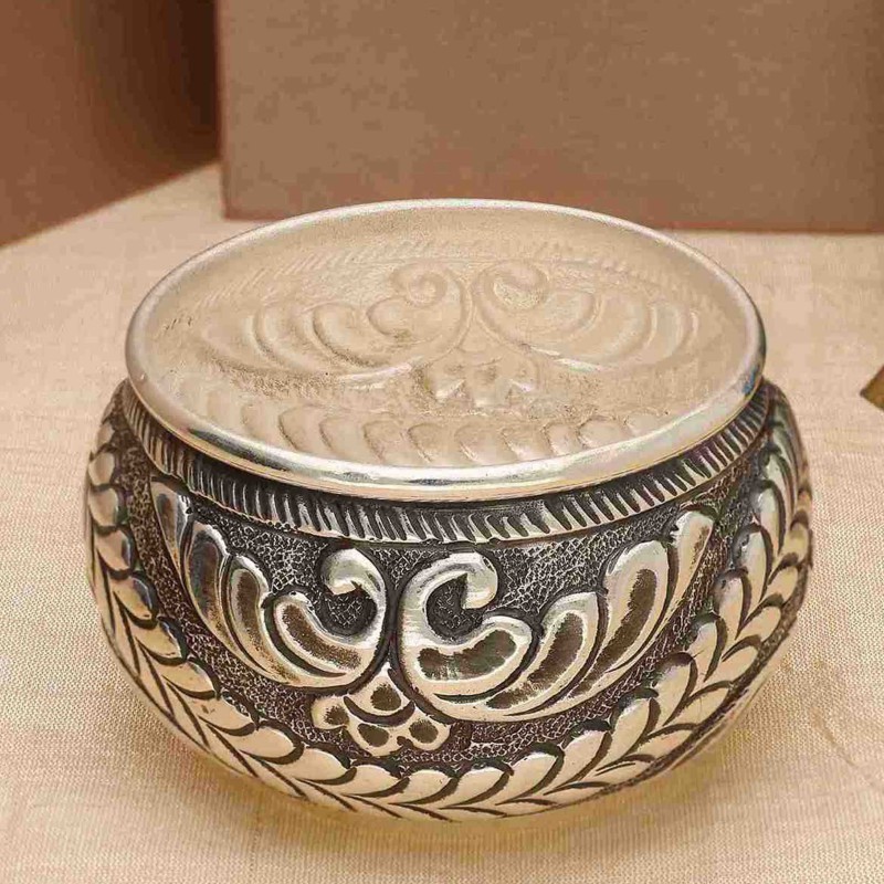 Dhivi Silver Fruit Bowl