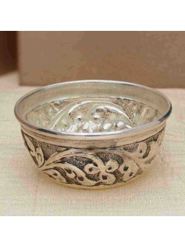 Fancy Silver Fruit Bowl