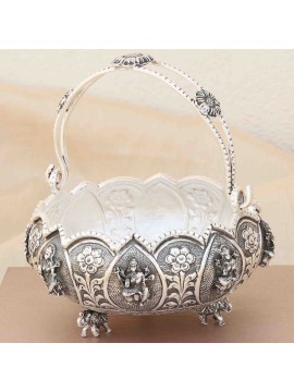 Antique Silver Basket