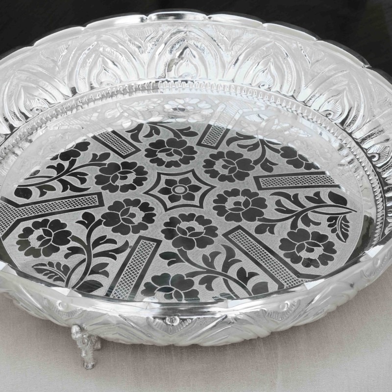 Fancy Silver Tray