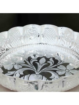 Dheeska Silver Tray