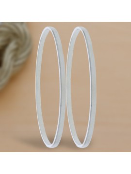 SILVER FINISH BANGLE 9