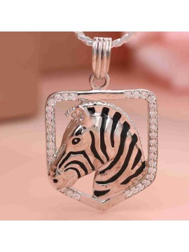 Zebra Pendant