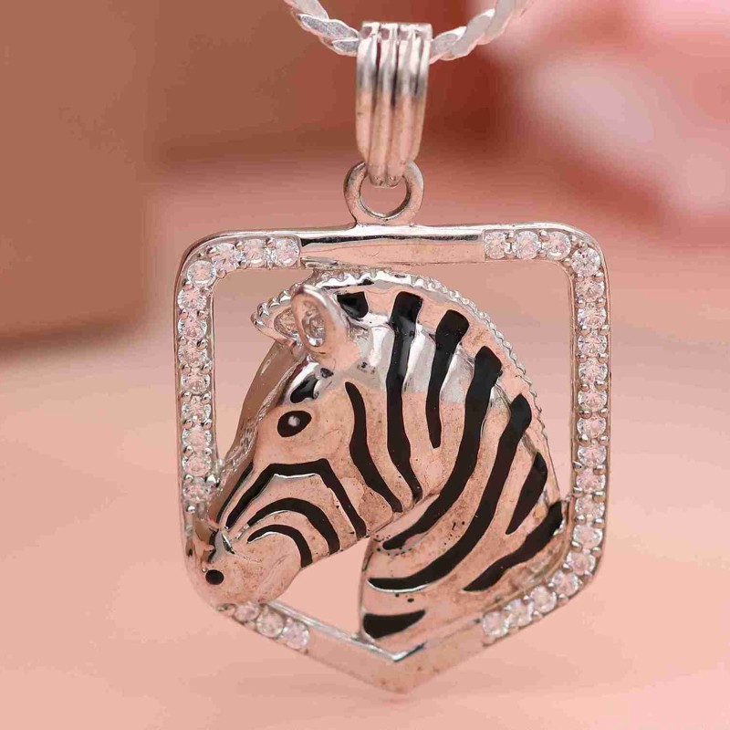 Zebra Pendant