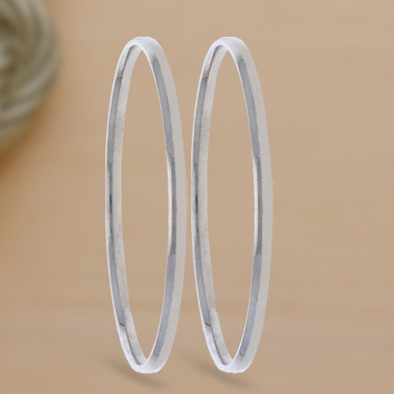 SILVER FINISH BANGLE 3