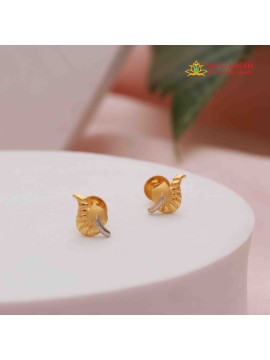 Mini Leaf Baby Earrings