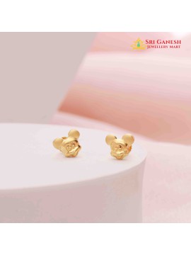 Milky Micky Baby Earrings